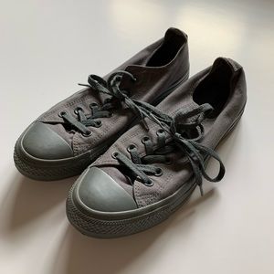 Matte Grey Converse